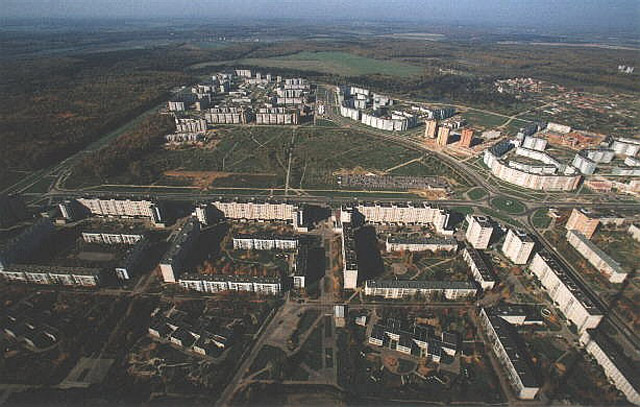 Начало застройки 51-а микрорайона в Обнинске