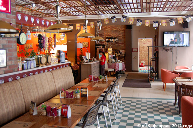 Итальянский ресторан и пиццерия «Бьянко Россо» в городе Обнинске