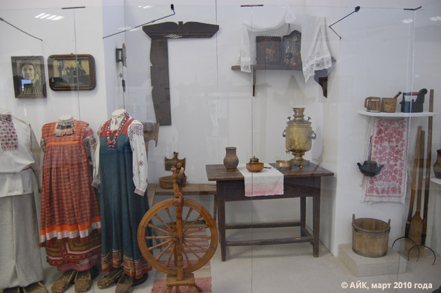 Музей истории Обнинска: одежда и предметы крестьянского быта