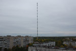 Метеорологическая мачта (ВММ-310, метеомачта, метеовышка) в городе Обнинске