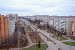Улица Энгельса в городе Обнинске