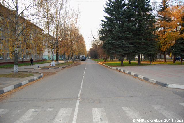 Улица Победы в Обнинске