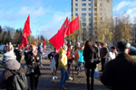 Митинг молодёжи против засилья мигрантов в городе Обнинске