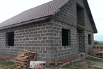 Строительство малоэтажного дома из арболита в пригороде Обнинска