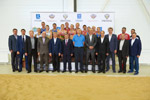 Торжественная церемония открытия «Центра пляжного волейбола» в городе Обнинске