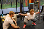 Первая тренировка Золушки в фитнес-центре «Fox Fitness» с тренером Дмитрием Малиновским (14 октября 2016 года)