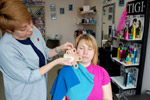 Колорирование волос Золушки и стрижка в салоне красоты «Ульяна» (30 октября 2016 года)