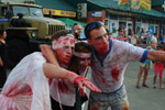 Мероприятие «Zombie Mob» на празднике «День города» в 2010 году в городе Обнинске