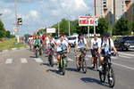 Велопробег на «День города» в 2011 году в городе Обнинске