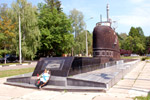 Рубка подводной лодки К-14 «Счастливая» в городе Обнинске