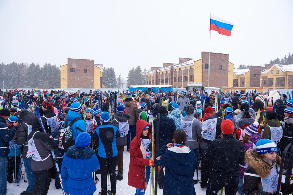 В Обнинске состоялись массовые соревнования «Лыжня России — 2015»