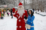Новогодняя ярмарка (4 января 2012 года) в городе Обнинске
