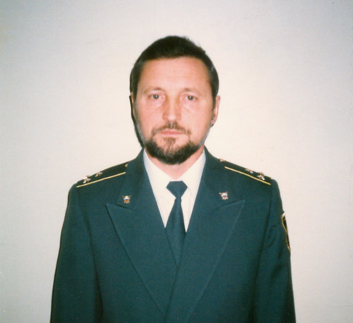Николай Павлович Шусть в форме