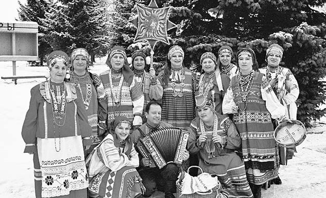 Фольклорный ансамбль «Праздник» в городе Обнинске