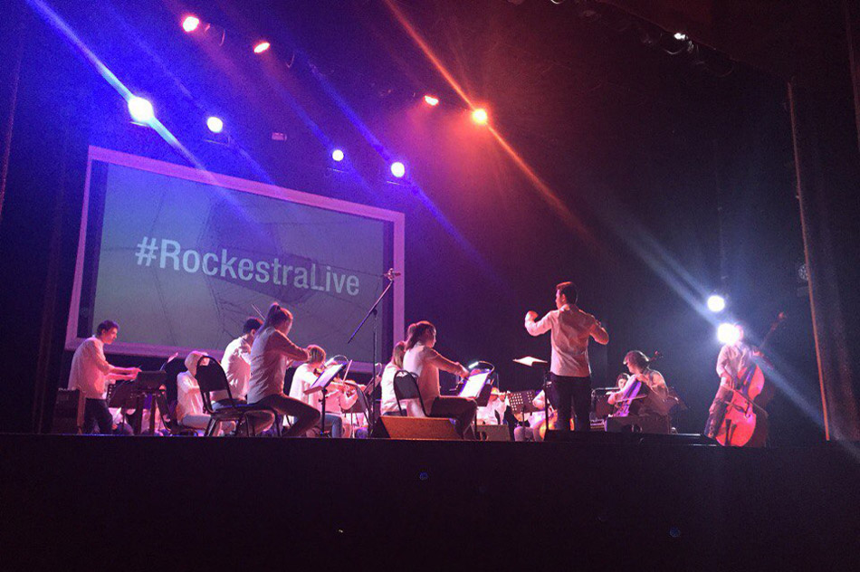Концерт симфонического оркестра «RockestraLive» в городе Обнинске