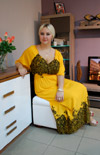 Фотомодель Анастасия Емельянова в нарядах от магазина одежды «Розовая пантера»