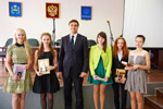 Награждение талантливых школьников в городе Обнинске