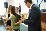 Награждение талантливых школьников в городе Обнинске