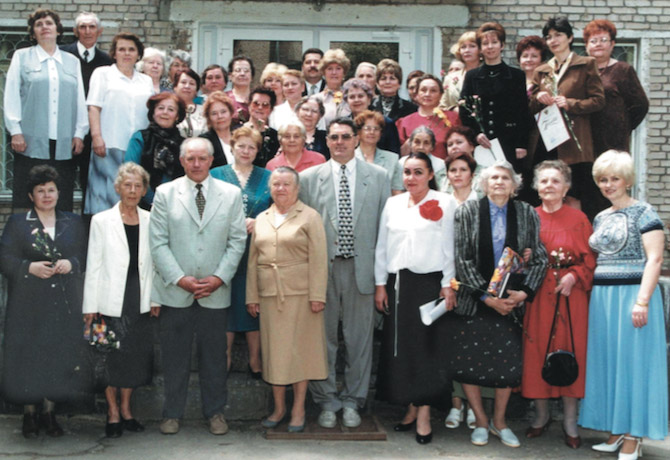Коллектив санитарно-эпидемиологической службы г. Обнинска. 1997 г.