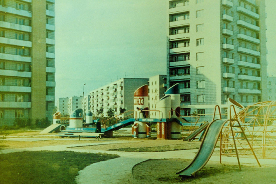 Детская площадка «Союз-Аполлон» в городе Обнинске